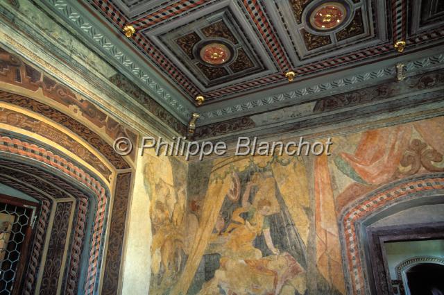 tchequie  33.JPG - Intérieur du château de Cesky KrumlovBohêmeRépublique tchèque